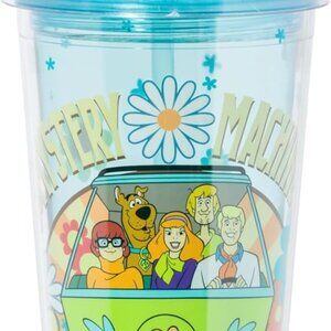 Silver Buffalo Scooby Doo Mystery Machine with Scooby and the Gang 24oz - NWT